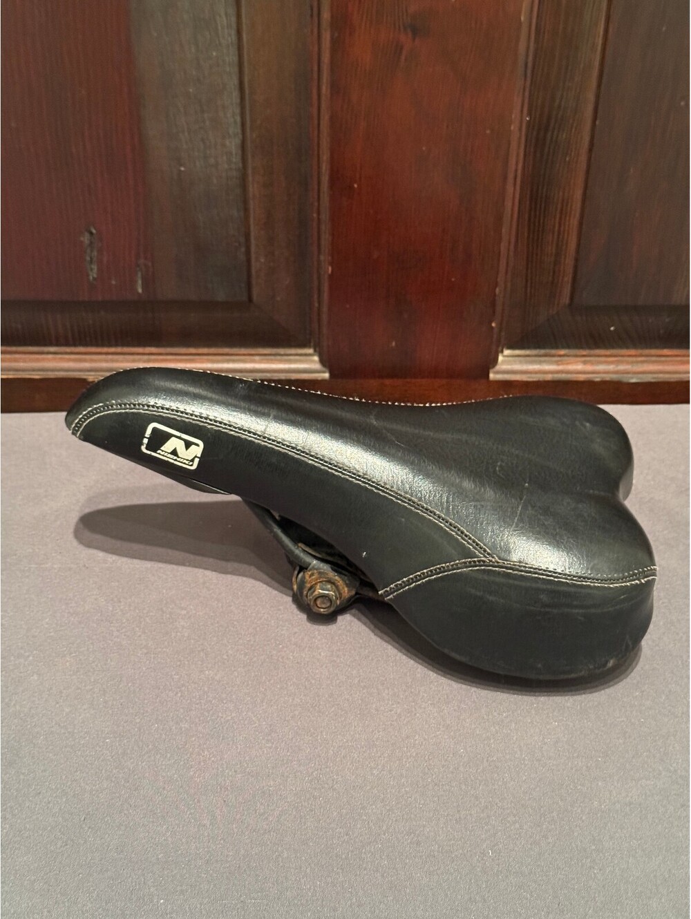 Nishiki Black Bicycle Saddle Seat 10'' Long